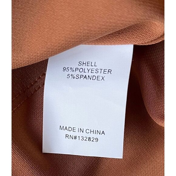 NWT Not Yours To Keep Sacha Midi Dress in Nude, Size XS - Picture 9 of 12